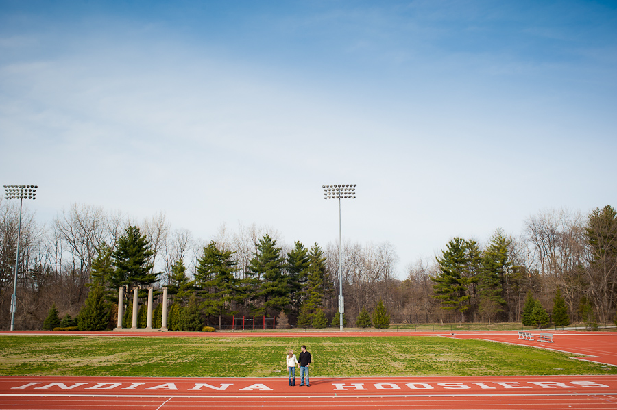 Indiana University Engagement Photography