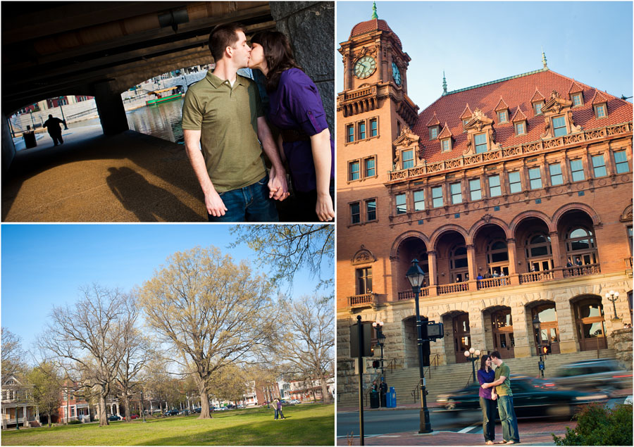 Richmond Train Station Engagement Photos