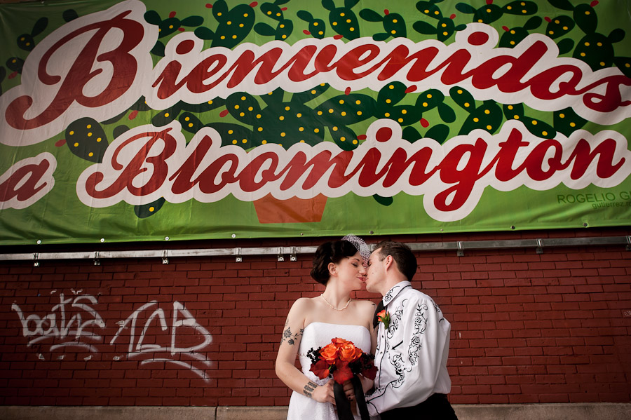 honky tonk wedding photo