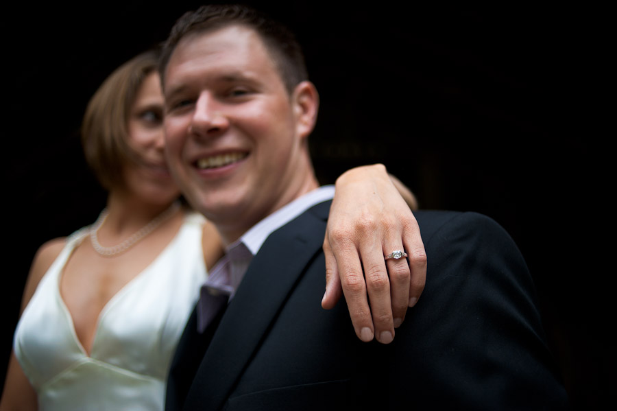 casual wedding ring shot from story inn wedding brown county indiana