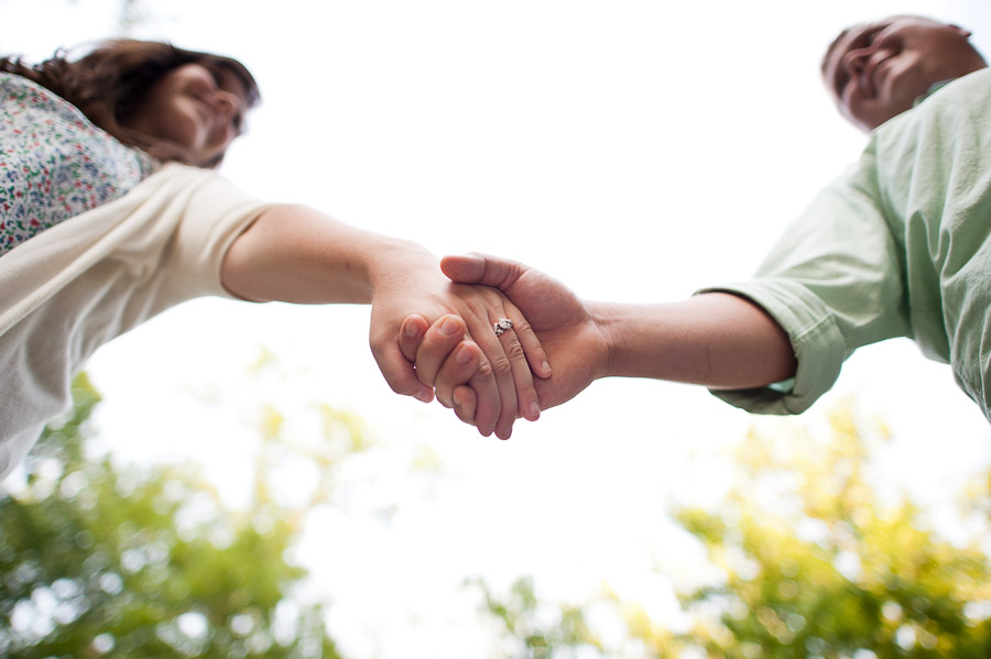 creative and quirky engagement photography