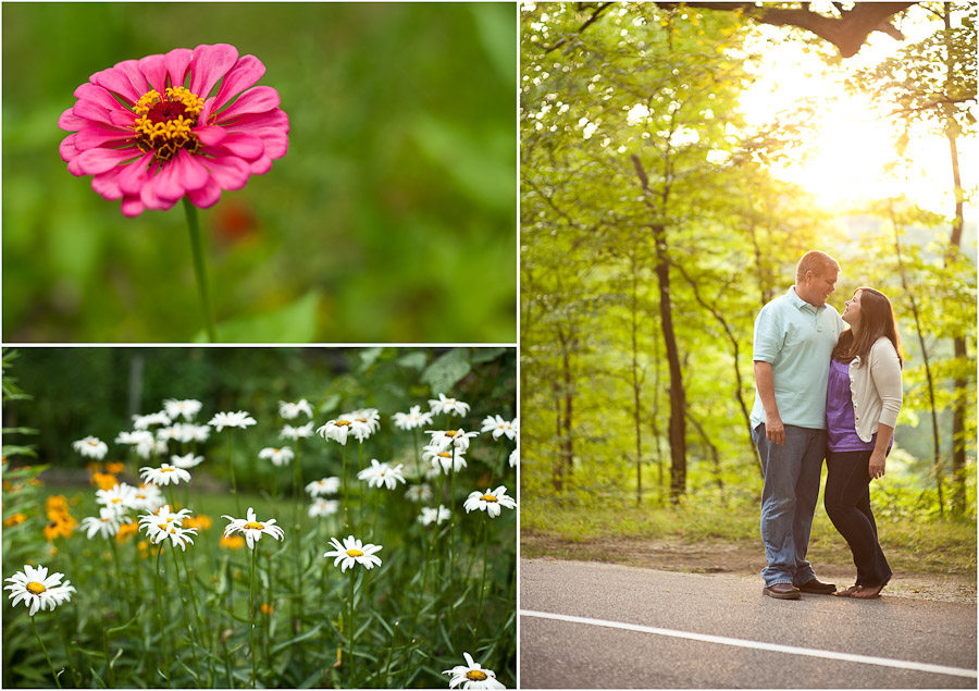 flowers at spring mill state park