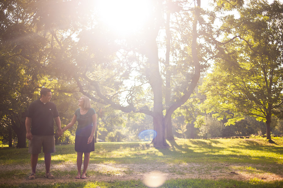 sunny day at locust grove