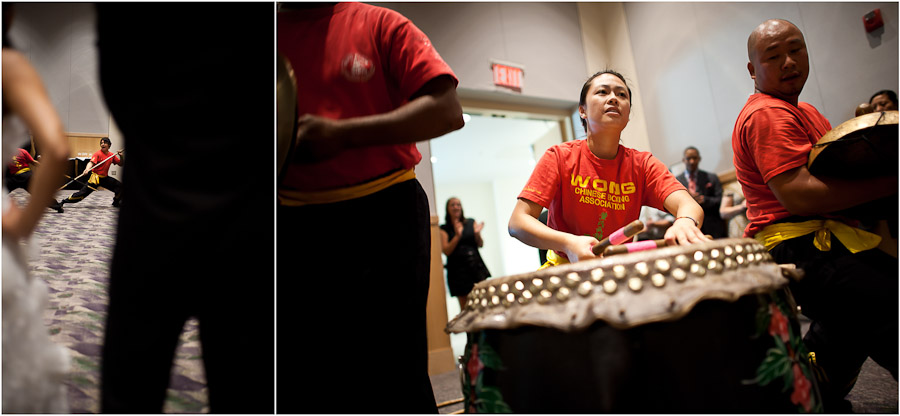 wong boxing association music and kung fu at wedding