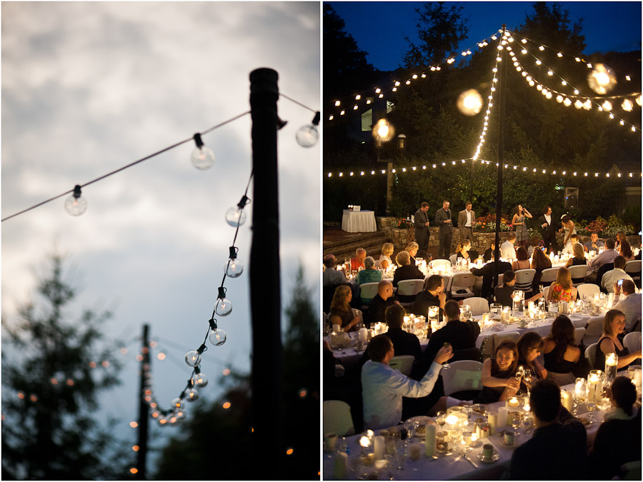 cool wedding outdoor lighting