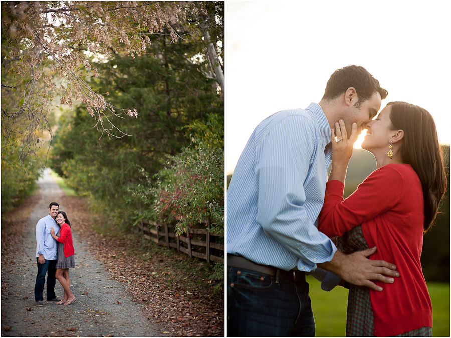 virginia winery engagement photography