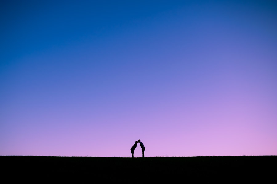 colorful breathtaking fun creative minimalist engagement photo harrisonburg virginia