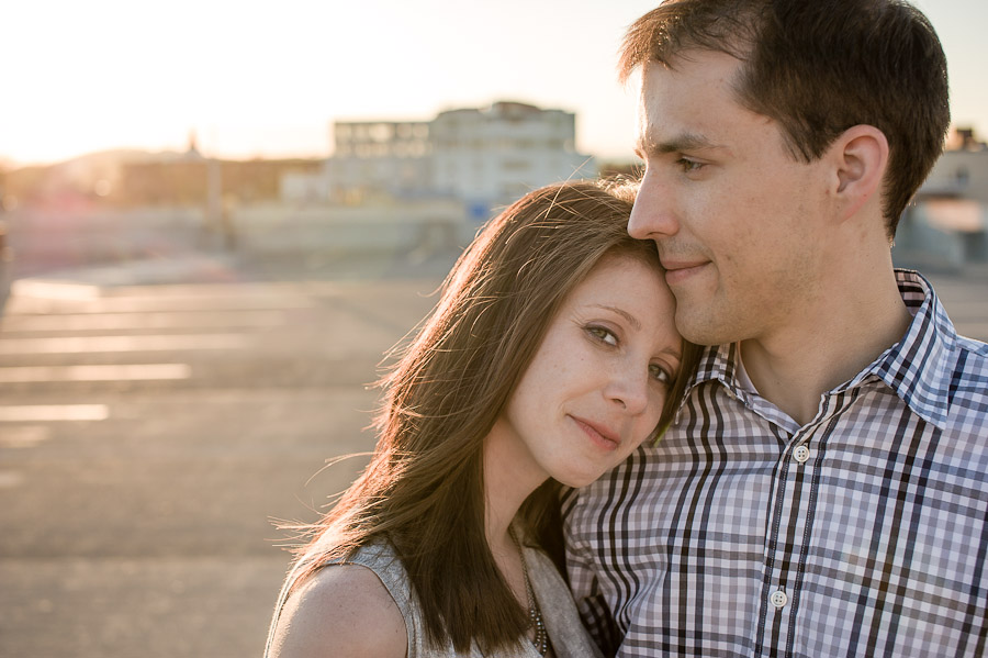 Charlottesville Virginia Engagement Photo