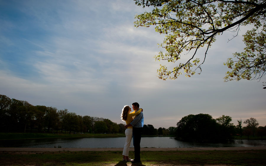 Dramatic Engagement Photo Richmond Virginia