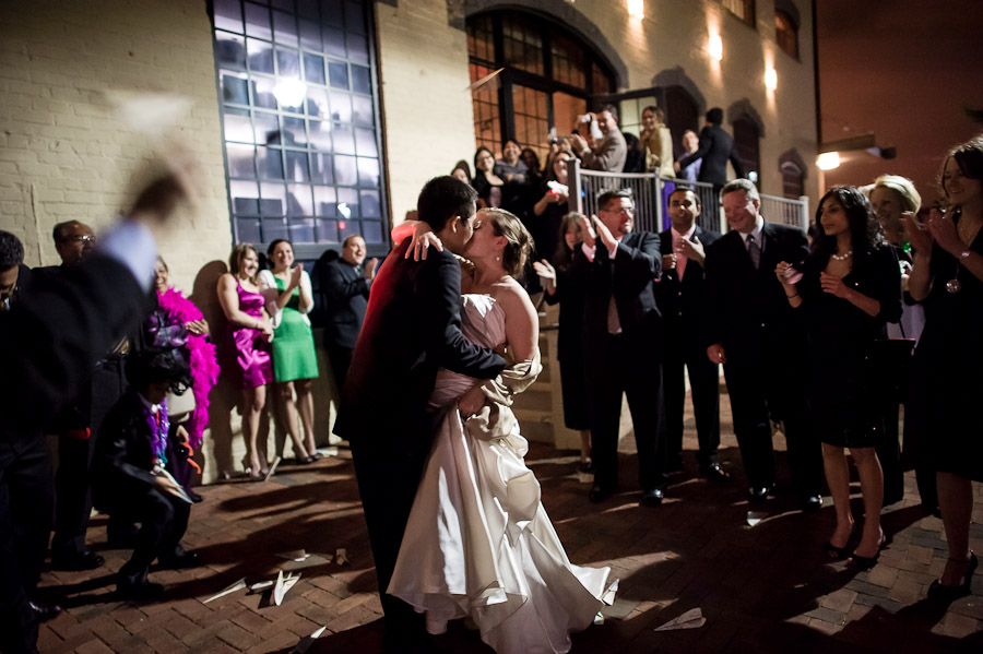 Paper Airplane Wedding Exit