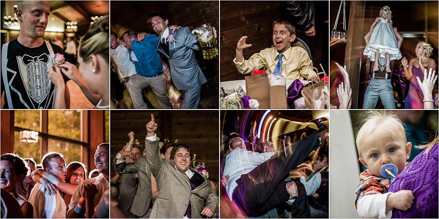 Funny reception moments at wedding