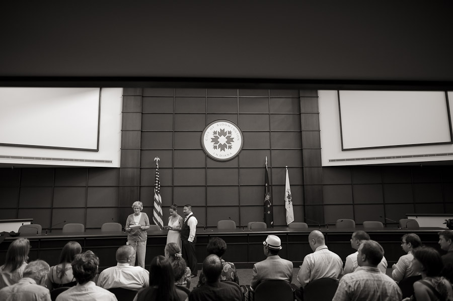 Bloomington City Hall Wedding