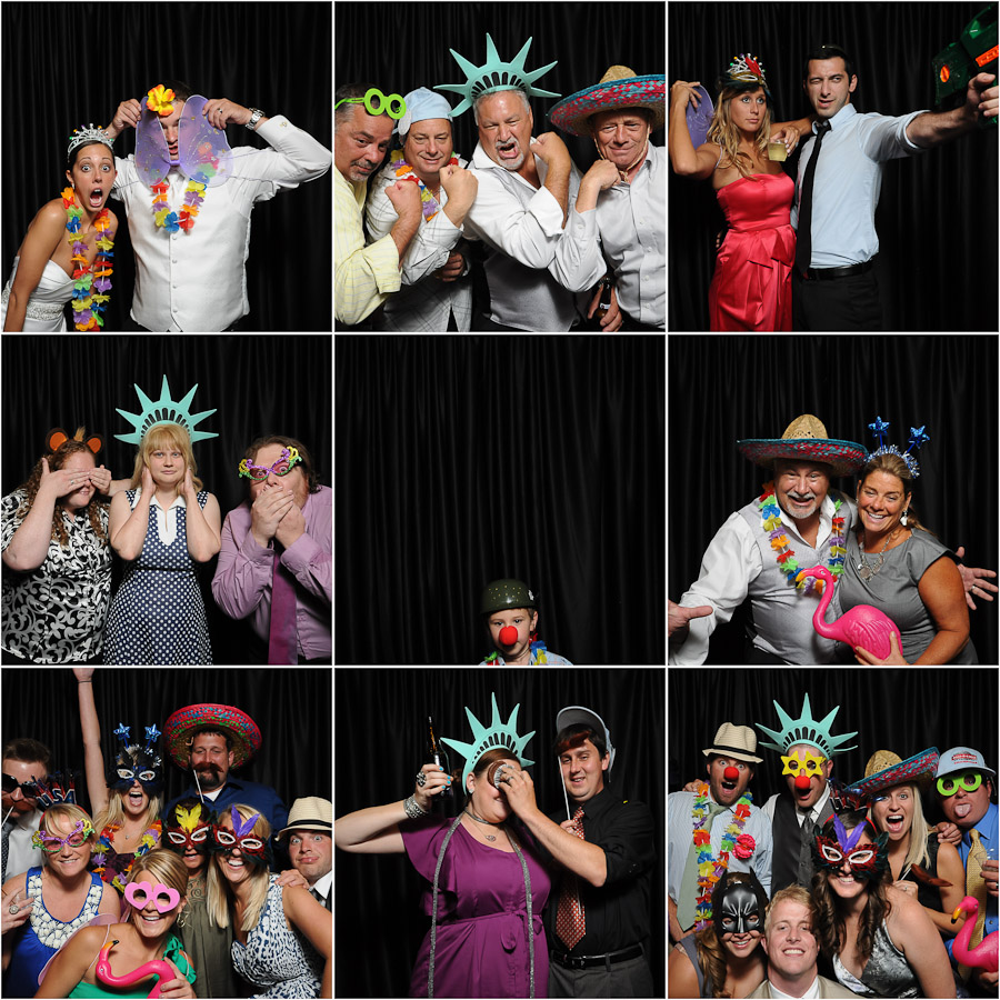 Fun Indianapolis Photobooth at Wedding