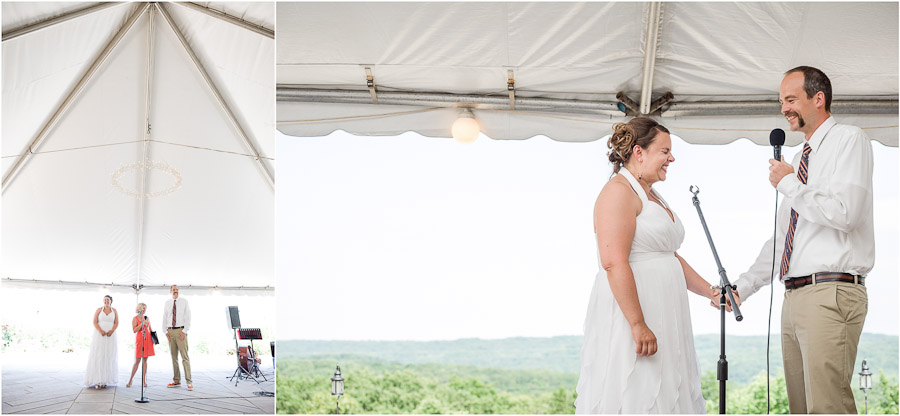 Scenic View Lodge Wedding Ceremony