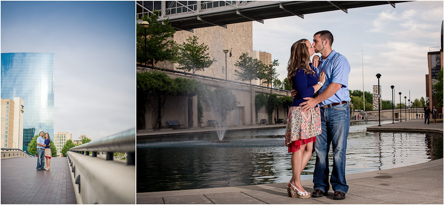 Indianapolis Engagement Photos White River