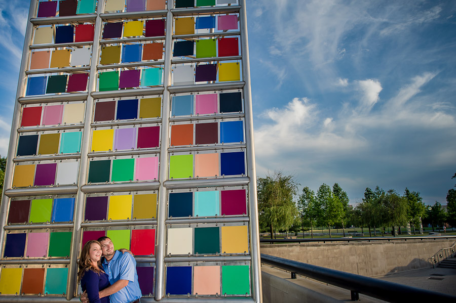 Colorful Engagement Photography Indianapolis Indiana