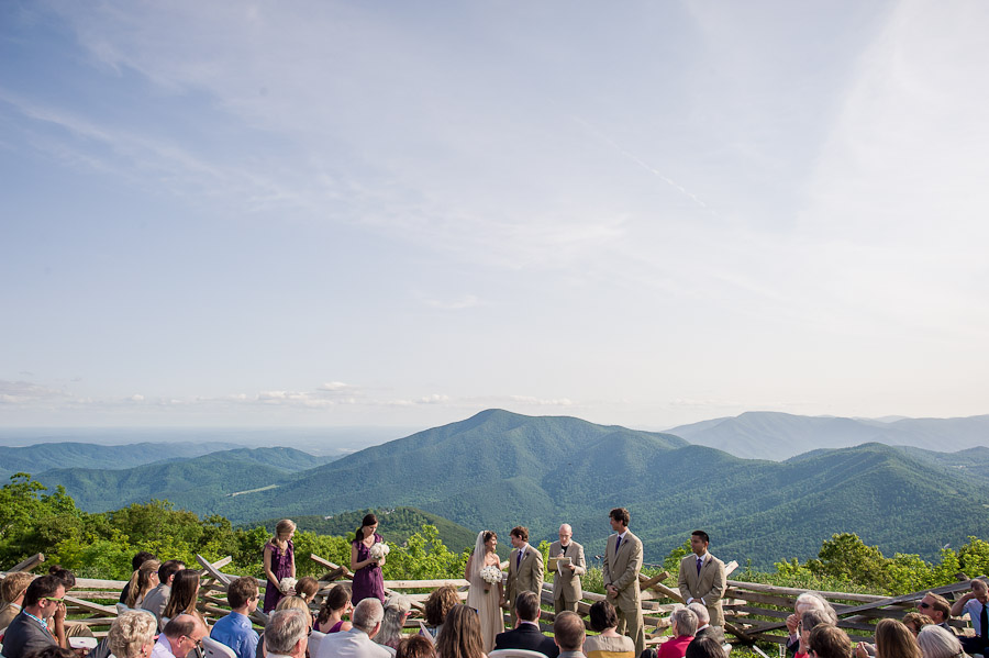 Wintergreen Wedding Photography Mountaintop Location