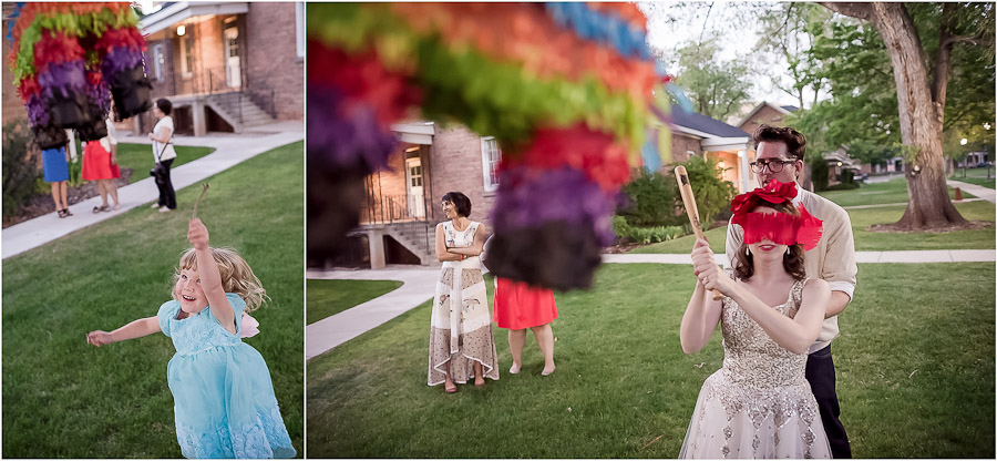 pinata at wedding