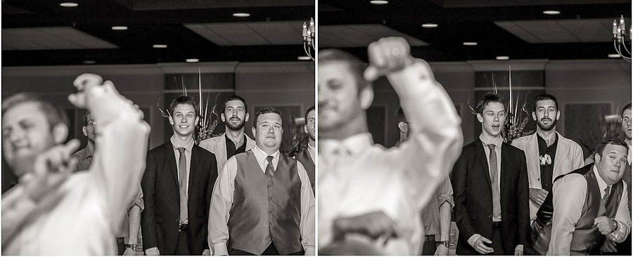 Funny Wedding Garter Toss