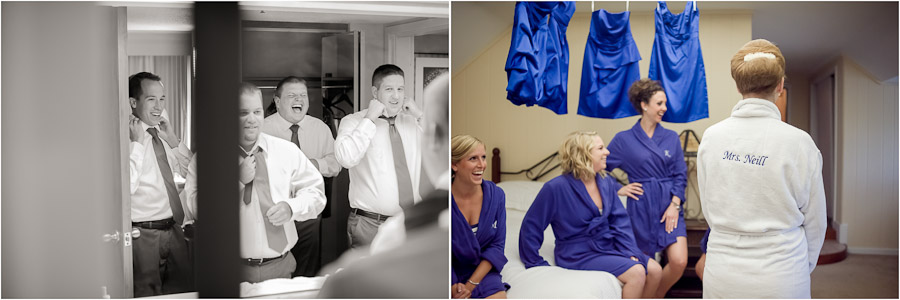 candid, funny, bridal party photos