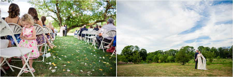 romantic outdoor summer wedding in bloomington indiana