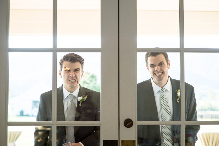 Hilarious silly candid moment from Charlottesville Virginia wedding