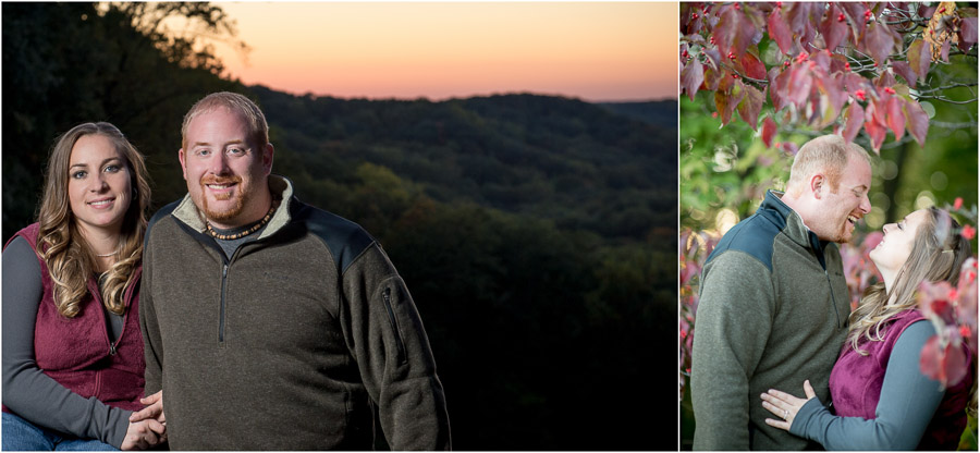 Brown County Indiana Engagement Photos