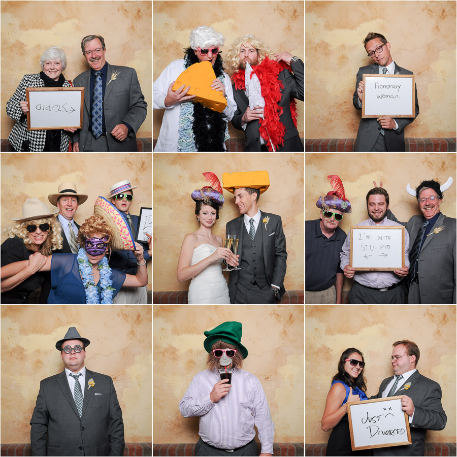 Bloomington Wedding Photobooth Fun