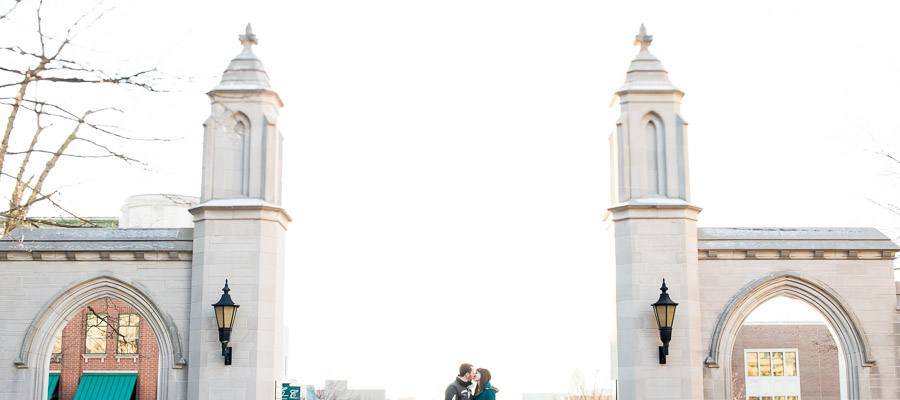 Sample Gates Indiana Engagement Wedding Photos