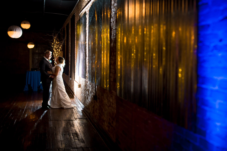 Factory 12 Event Loft Columbus Indiana Wedding Portrait