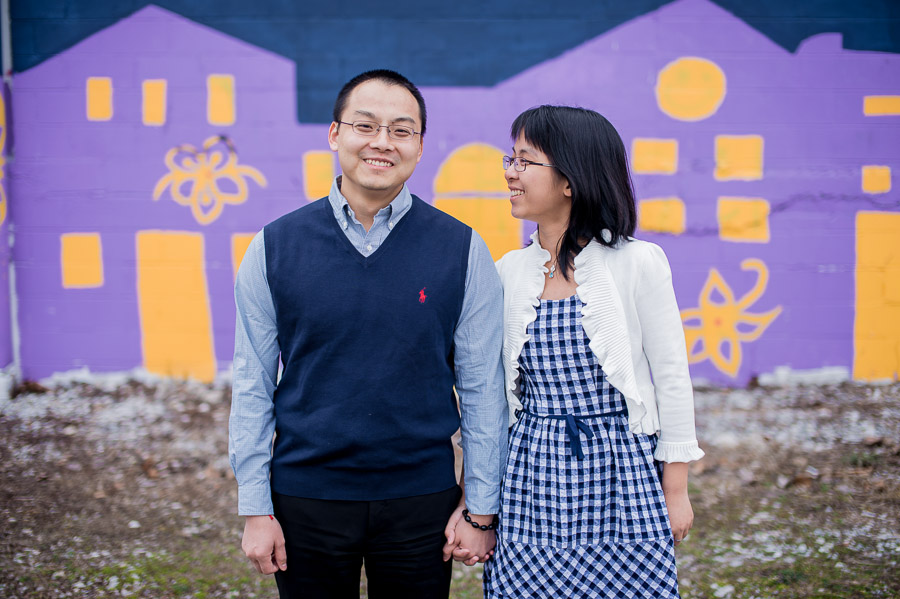 Colorful Fun Relaxed Bloomington Indiana Couples Photography