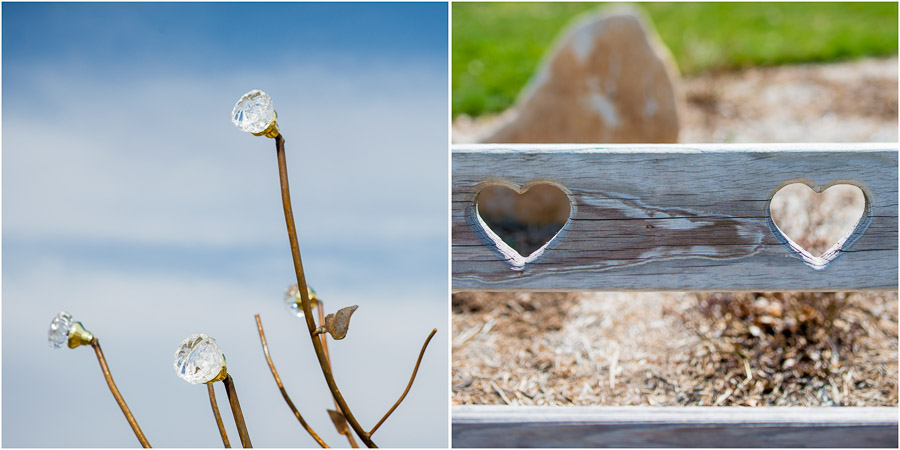 Quirky, natural, wedding details at Sycamore Farms, Bloomington, Indiana