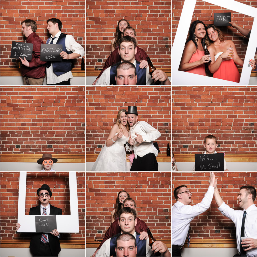 Mill Top Banquet Center Wedding Photobooth