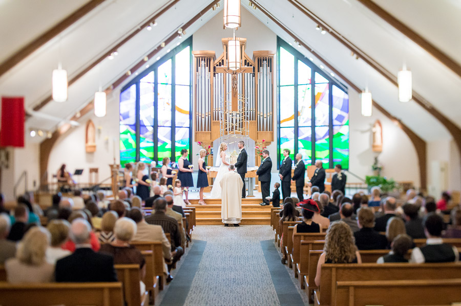 St. Louis de Montfort Catholic Church Wedding Photography, Fishers, Indiana