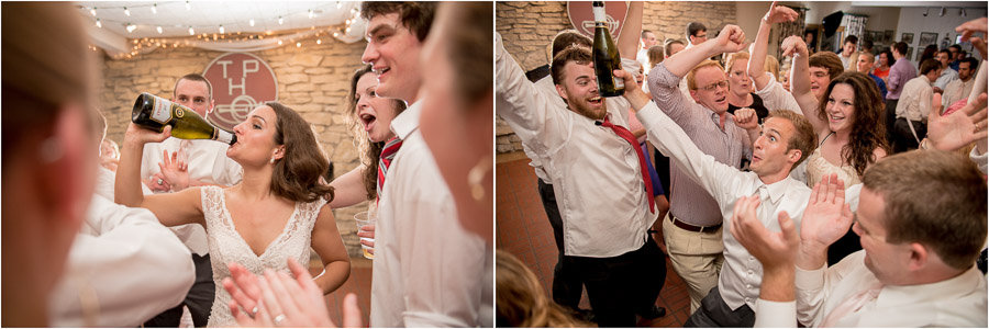 fun, silly, dance floor party pics in Indiana