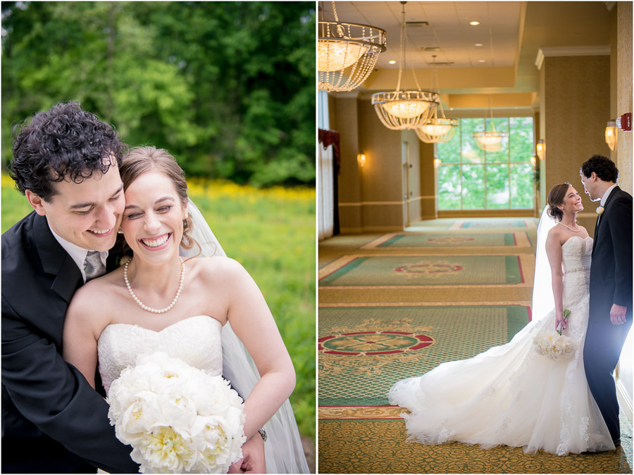 Colorful, fun, casual French Lick wedding portraits