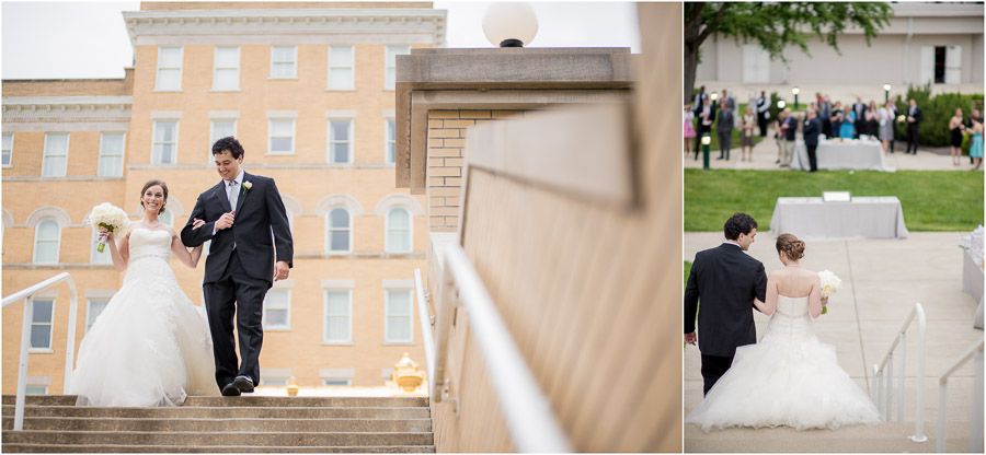 French Lick Springs Hotel Terrace Wedding Reception