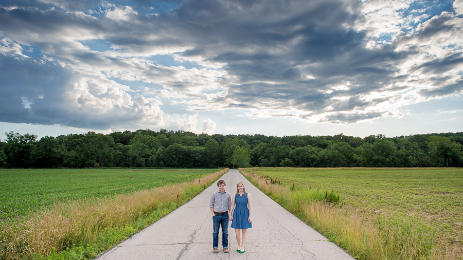 Engagement pic near Yellowwood State Forest