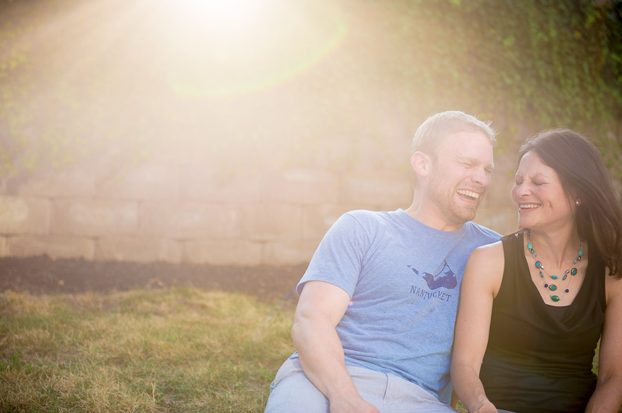 Fun, cute, and casual engagement photos, Indianapolis