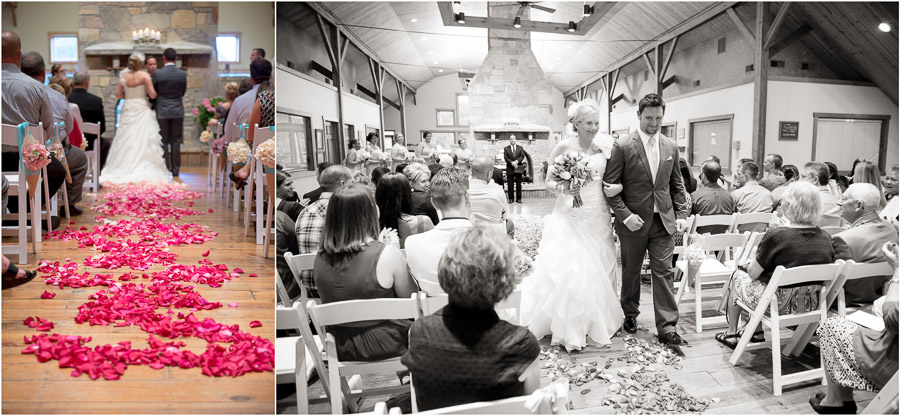 Indoor Wedding at The Fields in Bloomington Indiana