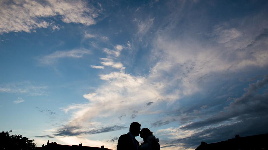 Minimalist wedding portrait, Bloomington IN