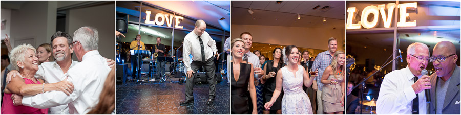 fun dancing at ali center wedding