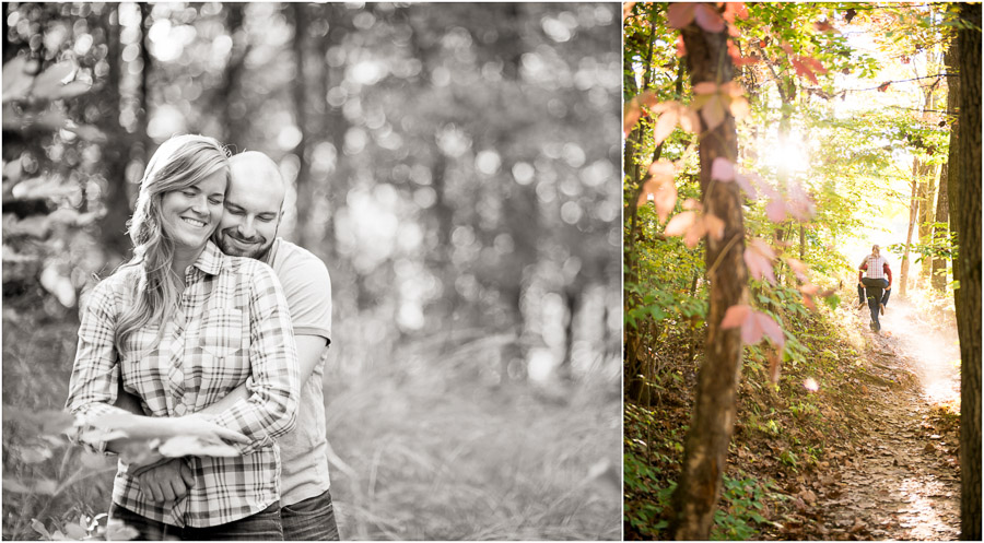 Brown County State Park Engagement Photos, TALL+small