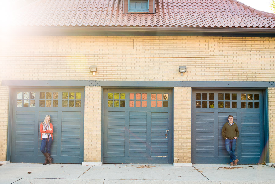 sunny, colorful and unique engagement photography at The Manor venue at the Indy Children's Museum