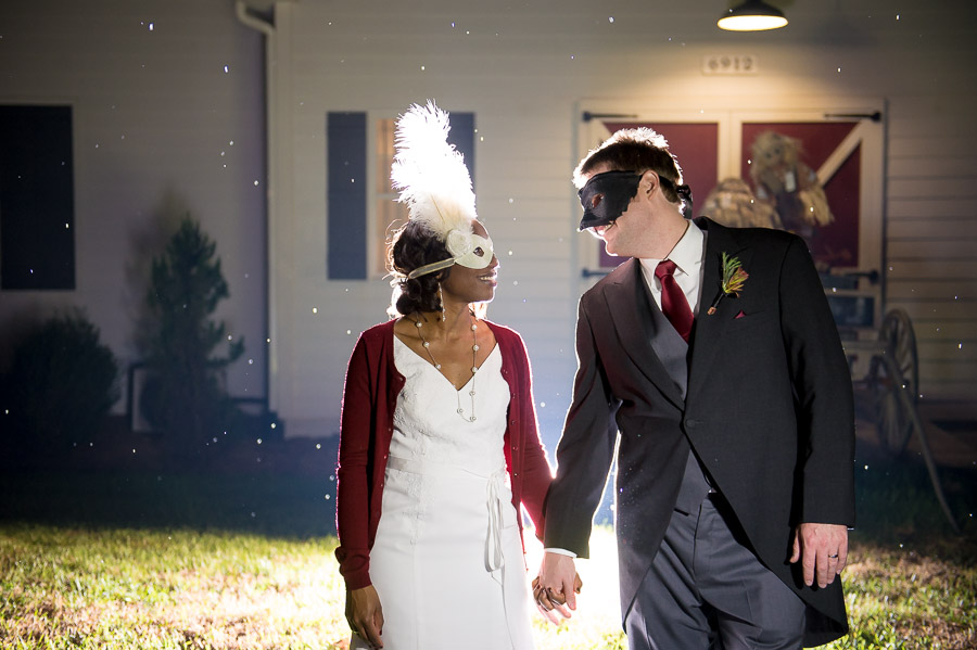 Masquerade-Themed Halloween Wedding! TALL+small