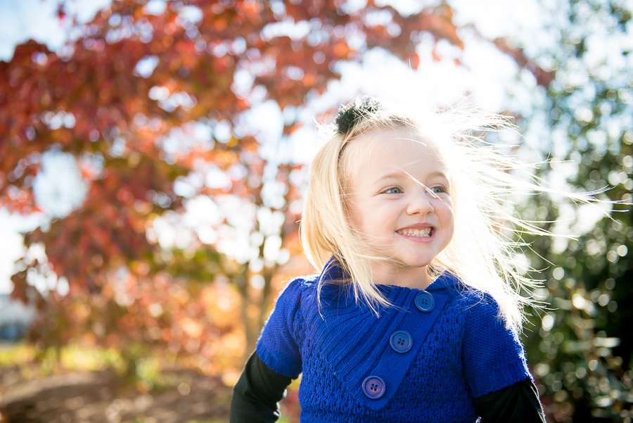 beautiful Fall children's photography in Harrisonburg, Virginia