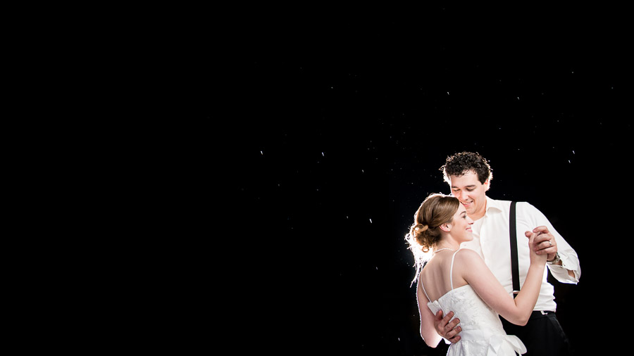 First dance under the stars at West Baden Hotel in Indiana by TALL + small Photography