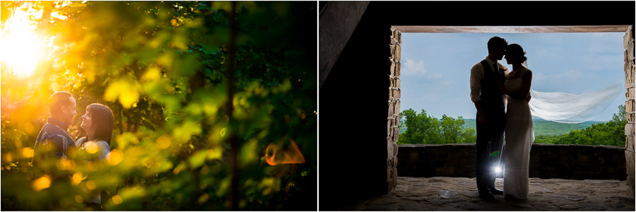 Romantic, sunny, cuddly outdoor photos at Bloomington engagement and Brown Co. wedding