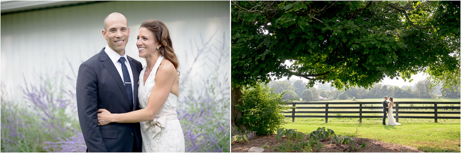 Cute outdoor wedding portraits at Sycamore Farm by TALL+small.