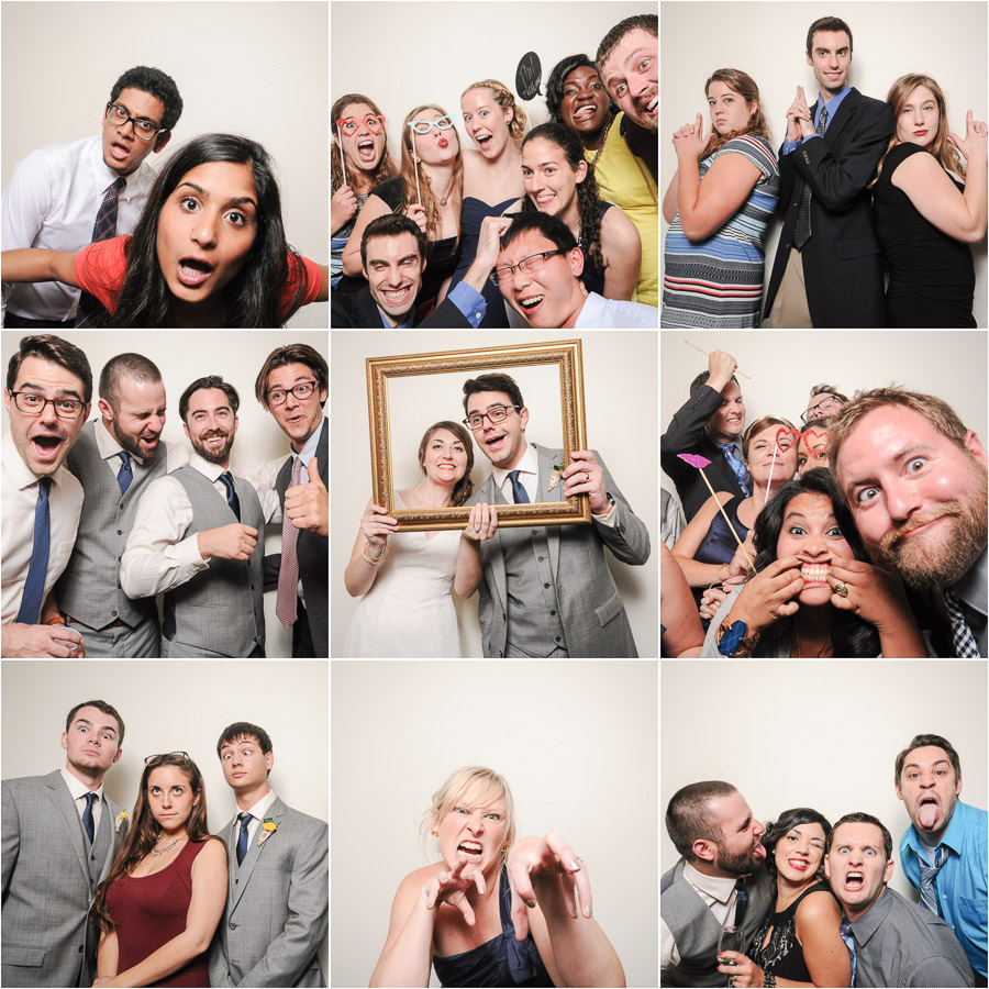 Sweet wedding photobooth by TALL+small in Indianapolis.